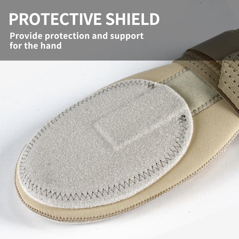 Heyear Baseball Sliding mitt, Sliding Mitt for Youth, Baseball Softball Glove for Hand Protection, Breathable and Durable, Adjustable Elastic Wrist Strap, Ambidextrous Design - Image 3
